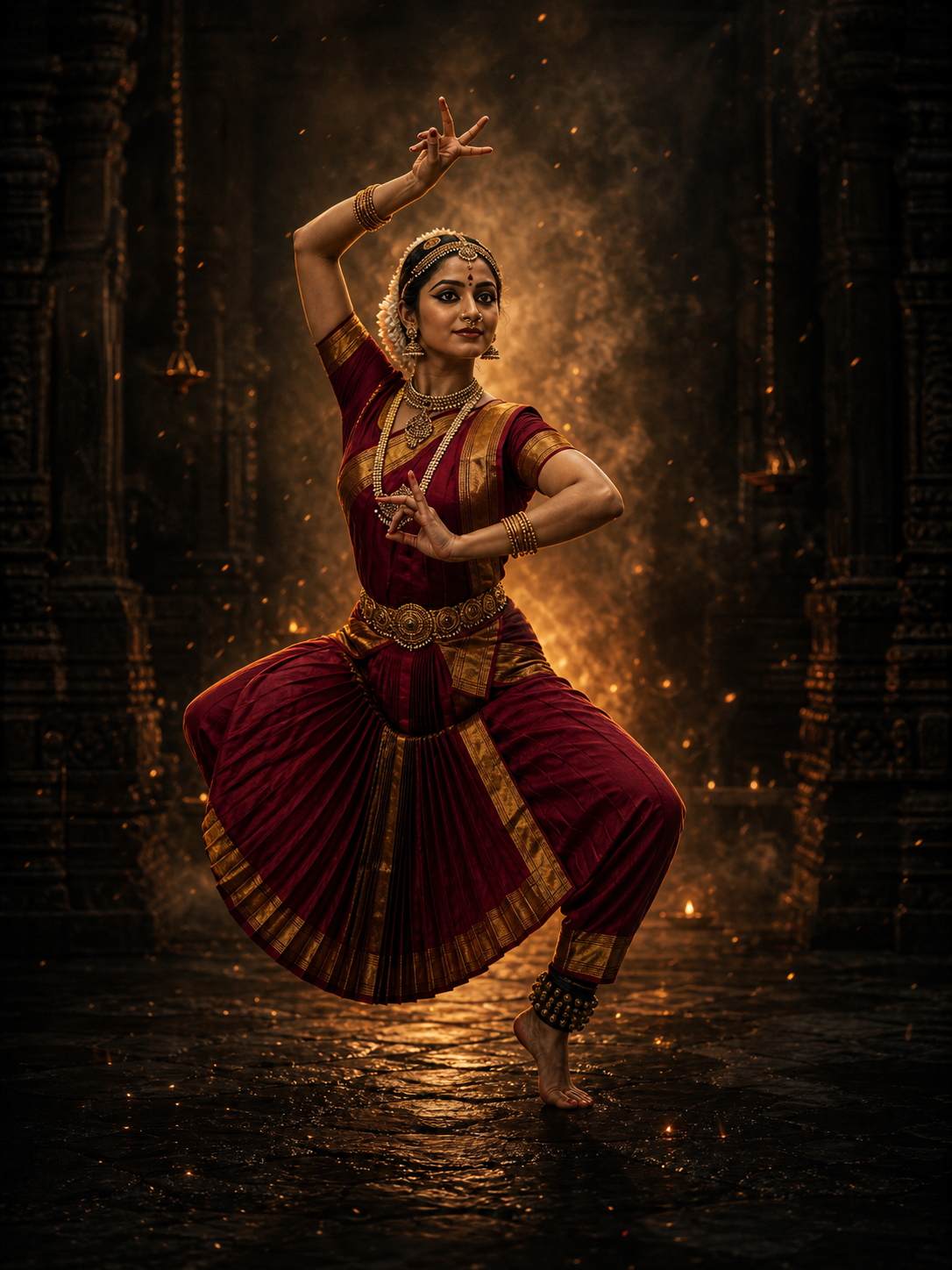 Bharatanatyam dance